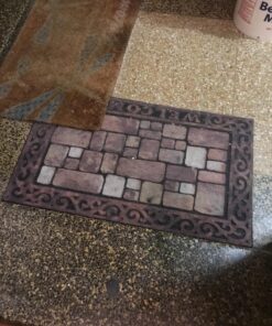 Apache Mills 60-732-1449-18x30 Masterpiece Aberdeen Welcome Doormat, 18" x 30",Brown 27 81H1JBNQjLL