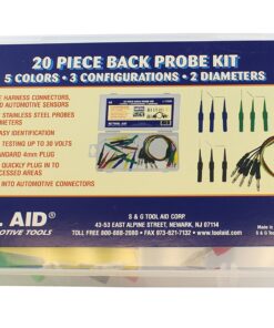 Tool Aid - 20 Piece Back Probe Kit (23500) , Blue 16 81H1P6h5iOL