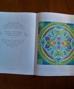 Colorful Creations Butterfly Mandalas: Coloring Book Pages Designed to Inspire Creativity! (Design Originals) 32 Gorgeous Designs & Tips from Jess Volinski, Artist of the Notebook Doodles Series Paperback, Coloring Book 27 81H1e7rDQrL