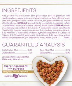 Purina Fancy Feast Dry Cat Food with Savory Chicken and Turkey - 12 lb. Bag Chicken & Turkey 12 Pound (Pack of 1) 27 81H2KaxgzL