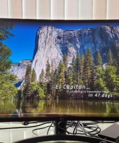 LG 34WN80C-B UltraWide Monitor 34” 21:9 Curved WQHD (3440 x 1440) IPS Display, USB Type-C (60W PD) , sRGB 99% Color Gamut, 3-Side Virtually Borderless Design, Tilt/Height Adjustable Stand - Black Power Delivery : 60W 57 81H35k41DWL