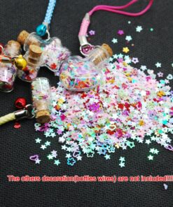 Colorful Manicure Glitter Confetti 1.8oz/50g Mixed Shapes Size 3mm Great for Party Décor, DIY Crafts, Premium Nail Art Etc.. 31 81H3s3yJcIL