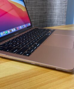 Apple 2020 MacBook Air Laptop M1 Chip, 13” Retina Display, 8GB RAM, 256GB SSD Storage, Backlit Keyboard, FaceTime HD Camera, Touch ID. Works with iPhone/iPad; Gold Without AppleCare+ 60 81H4OsinIrL