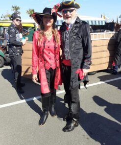 Forum Novelties Adult Pirate Boot Covers Costume Accessory Black 40 81H4dNbUgzL