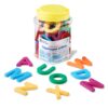 Learning Resources Jumbo Magnetic Uppercase Letters, ABCs, Early Letter Recognition, 40-Pieces, Large Magnetic Letters, Assorted Colors, Ages 3+