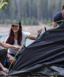 Coleman Dark Room Sundome Camping Tent, 4/6 Person Tent Blocks 90% of Sunlight and Keeps Inside Cool, Lightweight Tent for Camping Includes Rainfly, Carry Bag, and Easy Setup 4 Person 41 81H6kO VFNL