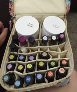 Always Nature Essential Oil Carrying Case - hold up to 42 Bottles of 15ml oils! (Cherry Blossom, L) 18 81H70j cSML