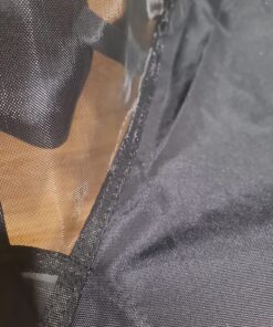 MOON LENCE Camping Chairs, Compact Backpacking Chair Lawn Chair with Side Pockets Portable Lightweight Heavy Duty Small Folding Chair for Hiking & Beach & Fishing Black 38 81H7DByI5ZL