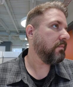 Aberlite FlexShaper - Beard Shaper Neckline Guide - Hands-Free & Flexible, The Ultimate Shaping Template, Trimmer, Lineup Stencil Kit beard liner tool outliner (White) White 34 81H8Q VYNxL