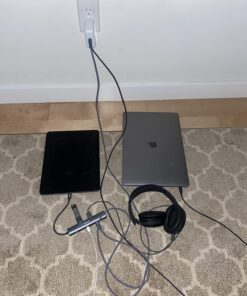 Mac Book Pro Charger, Anker 100W Fast Charger, 2 Port Power Adapter - Compatible With USB C Devices Including MacBook Pro/Air, iPad Pro, iPhone 15/Pro/Pro Max, Google Pixelbook (Cable Not Included) 35 81H8hY4aWaL