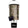 Wildgame Innovations Pail Feeder, Real Tree Camo Steel, 50-Lbs. 9 81H8qgSQixL