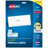 Avery Easy Peel Printable Address Labels with Sure Feed, 1" x 2-5/8", White, 750 Blank Mailing Labels (08160) 750 labels 14 81H9v8OwSbL