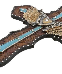 Alternative view of LL Home Wings Blue Cross Layered