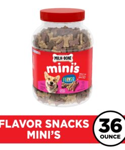 Alternative view of Milk-Bone Flavor Snacks Dog Biscuits, Mini Crunchy Dog Treats, 36 Ounce 36 Ounce (Pack of 1)