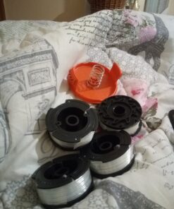 X Home AF-100 Weed Eater String Compatible with Black Decker String Trimmers, 6 Spools & 1 Cap 38 81HCYi3cJDL 1