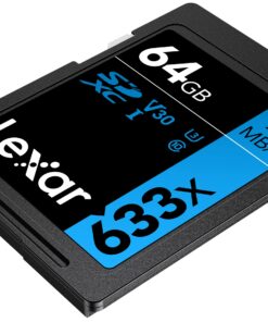 Lexar Professional 633x 64GB SDXC UHS-I Cards, Up To 95MB/s Read, for Mid-Range DSLR, HD Camcorder, 3D Cameras, LSD64GCB1NL633 (Product Label May Vary) Single 19 81HDZQDyGZS