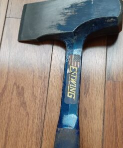 ESTWING Fireside Friend Axe - 14" Wood Splitting Maul with Forged Steel Construction & Shock Reduction Grip - E3-FF4, Blue 30 81HEBGXJ3vL