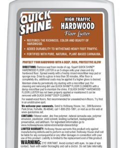 Quick Shine High Traffic Hardwood Floor Luster and Polish, 27 Fl. Oz. 33 81HES3RljL