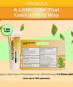 3rd Rock Essentials | Nutrasporin Ointment | Non Antibiotic First Aid Ointment | All Natural Personal Care (1.0 oz | 3 Packs) 1 Ounce (Pack of 3) Water Resistant 17 81HF0LMQ2L