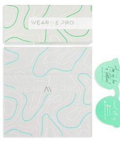 WearMe Pro - Retro Round Flat Top Frame Mirrored Fashion Sunglasses Black Frame / Pink Mirror Lens 52 Millimeters 14 81HFw7b2DL