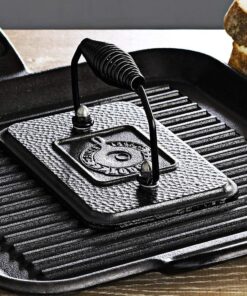Alternative view of Lodge LGP3 Rectangular Cast Iron Grill Press, Pre-Seasoned, 6.75-inch x 4.5-inch