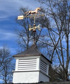Good Directions Galloping Horse Weathervane, Pure Copper 24 81HGwTe80xL