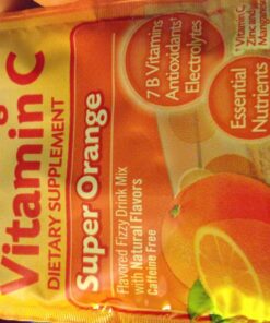 Emergen-C 1000mg Vitamin C Powder for Daily Immune Support Caffeine Free Vitamin C Supplements with Zinc and Manganese, B Vitamins and Electrolytes, Super Orange Flavor - 30 Count 30 Count (Pack of 1) 35 81HHcfPsyeL