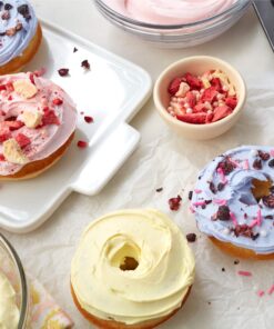 Wilton Non-Stick 6-Cavity Donut Baking Pans, 2-Count Gray Donut Pans 31 81HIHITqPUL