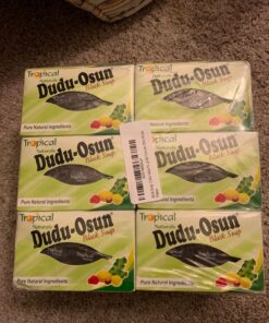 Black Soap 12 Bar Value Pack By Dudu Osun For African American Skin Care Each Soap Bar Contains Shea Butter 31 81HK31xKscL