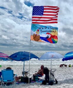 Flagpole-To-Go Portable Telescopic Aluminum Flagpole 20 ft. 20 81HKlEXAwQL