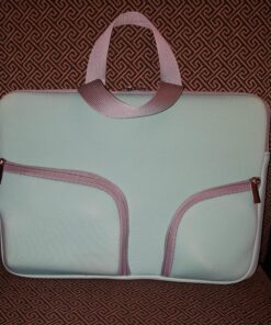 HESTECH Chromebook Case,11.6-12.3 Laptop Sleeve Neoprene Computer Handbag Protective Cover for 13 inch MacBook Air/Pro M2/M1 Acer R11/Spin 311/HP Stream/Samsung/Surface /7+/6/5/4/3/Go 12.4" Mint Green 11.6"-12.5-12.9 Inch Hot Teal 41 81HLrztdbFL