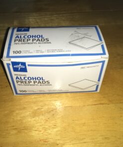 Alcohol Wipes | Individually Wrapped Alcohol Prep Pads with 70% Isopropyl Alcohol, Great for Medical & First Aid Kits | Sterile, Antiseptic 2-Ply Alcohol Swabs - 200 count 200 Count (Pack of 1) 33 81HM4Hj9rIL