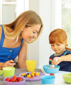 Alternative view of Munchkin® 12pc Baby and Toddler Feeding Supplies Set - Includes Plates, Bowls, and Cups 12pk Set