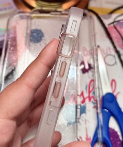 Coolwee Crystal Glitter Full Protective Case Compatible iPhone 13 Pro Max Heavy Duty Hybrid 3 in 1 Rugged Shockproof Women Girls Transparent Compatible Apple iPhone 13 Pro Max 6.7 inch Clear Sparkle 41 81HN7kBK24L