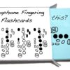 Saxophone Fingering Flashcard Set 31 81HNZ199TwL