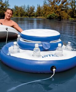 Intex Mega Chill, Inflatable Floating Cooler, 35" Diameter 21 81HNkPvmEwL