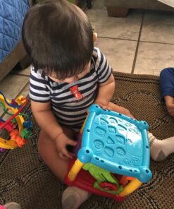 VTech Busy Learners Activity Cube, Multicolor Red Standard Packaging 54 81HNuaepmXL