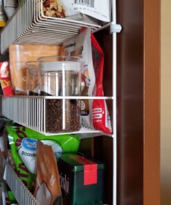 ZENS Airtight Glass Jar Container,15 Fluid Ounce Clear Glass Canister with Lid, Food Storage Jars for Kitchen Spice or Loose Tea,450ml 02-15oz*1 46 81HPt5zQDeL