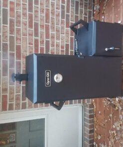 Dyna-Glo DGO1176BDC-D Vertical Offset Charcoal Smoker Standard Black 59 81HQkBfyBLL