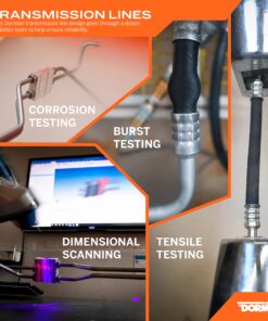 Alternative view of Dorman 624-326 Automatic Transmission Oil Cooler Hose Assembly Compatible with Select Chrysler / Dodge Models