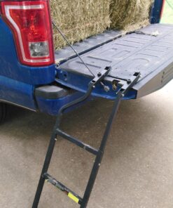 Traxion 5-100 Tailgate Ladder , Black 14.2" x 44" 60 81HTUXC4e8L