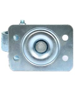 4 All Steel Swivel Plate Caster Wheels Heavy Duty High-gauge Steel Gray (2" METAL SWIVEL CASTER (GRAY) - No Brake) 2" METAL SWIVEL CASTER (GRAY) 13 81HUWSlODOL