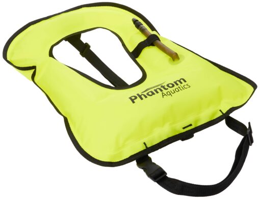 Phantom Aquatics Snorkel Adult Vest Yellow