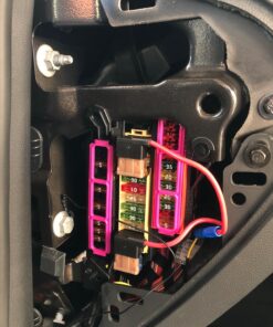 THINKWARE TWA-SH Hardwiring Kit Cable for Thinkware Dash Cam | Parking Mode | Impact and Motion Detection | Car Voltage Drain Protection System | Alternative Power Supply from Fuse Box 6 81HWC0EbYDL