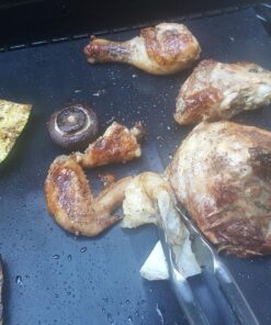 Grillaholics Grill Mats for Outdoor Grill - Set of 2 Heavy Duty & Built to Last BBQ Grill Mats - Make Grilling Easier & Keep Your Grates Looking New - The Perfect Grilling Gift 50 81HXS0QQX4L