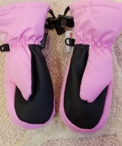 ANDORRA Kids Insulation Ski Mittens Boys Girls Snow Mittens Winter Gloves Pink/Snowman XS(2-3Y) 23 81HXUGE6RfL
