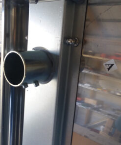 ROCKPOINT Stainless Steel Table for Prep & Work with Backsplash 60x24 Inches, NSF Metal Commercial Kitchen Table with Adjustable Under Shelf and Table Foot for Restaurant, Home and Hotel 60x24inch 54 81HXbOQ7XYL