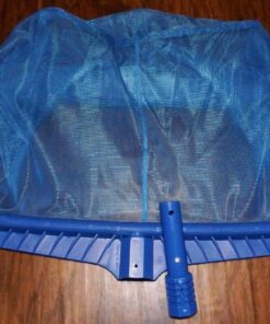 SWIMLINE HYDROTOOLS 8040 Leaf Net For Inground Above Ground Pool Pond | Extra Large Skimmer Net Cleaning Tool & Ultra Fine Deep Mesh Bag | Durable Reinforced Plastic Frame | For Debris Bugs Pickup Heavy Duty (Molded) 22 81HYqbOFYjL