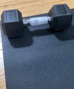 CAP Barbell Coated Dumbbell Weight | Multiple Handle Options Hex 15 LB 24 81HZuWxmhzL