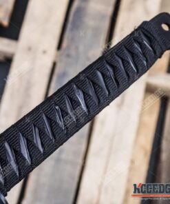 KCCEDGE BEST CUTLERY SOURCE 2PC Combo Full Tang 28in Tanto Ninja Katana Twin Sword Machete w/Nylon Sheath + Black Chinese Engraved on Blade Edition 22 81Haat0 hhL